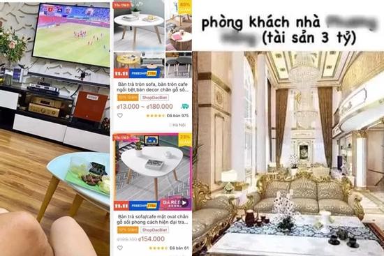 Dân mạng bóc giá phòng khách nhà Vy Oanh 'nhìn chán luôn'