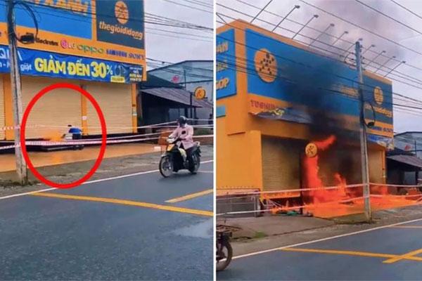 Thanh niên Thái Nguyên nghi ngáo đá, châm lửa đốt luôn cột điện-5