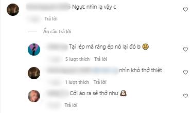 Ngọc Trinh o ép vòng 1 thấy thương: Lép mà ráng ép cho to?-1