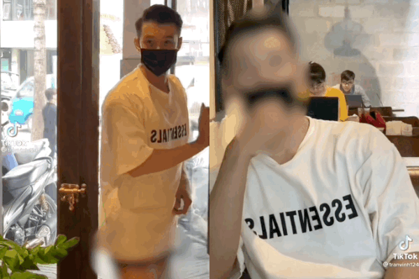 SỐC: Hotboy tự quay clip truổng cời, lông nhông đi cafe Sài Gòn-1