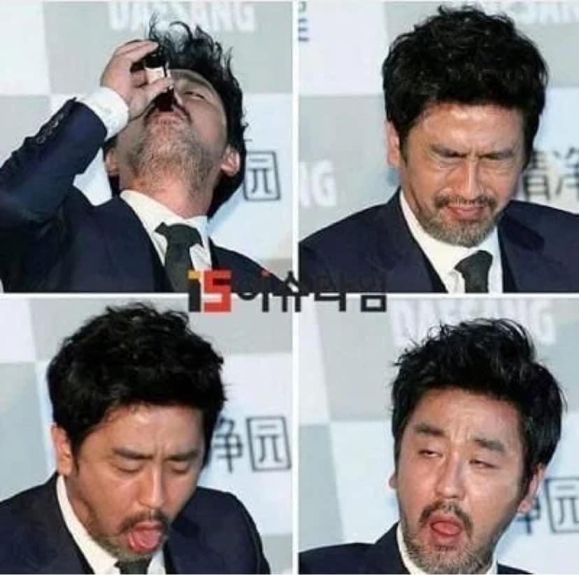 Sao Hàn uống dấm đỏ, vị ra sao mà biểu cảm ai cũng như trúng độc-5