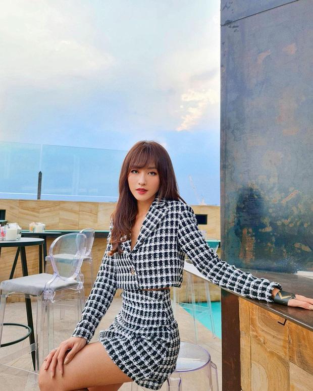 Sao Vbiz bon chen chân váy ngắn: Hải Tú thua đau Thiều Bảo Trâm-8