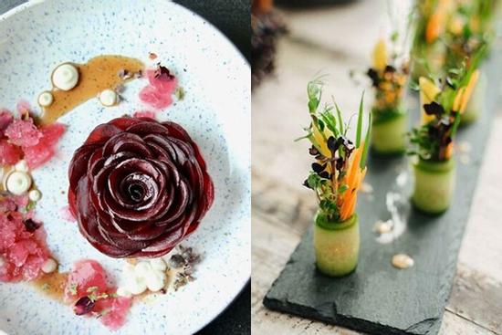 Những món ăn đẹp như tranh vẽ, thực khách ngắm quên ăn