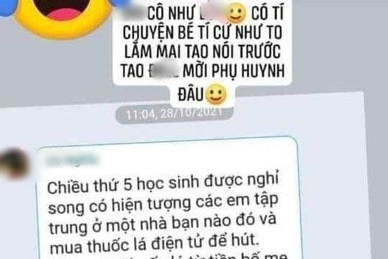 Bị mách tội hút thuốc, nam sinh đăng bài xúc phạm cô giáo thậm tệ
