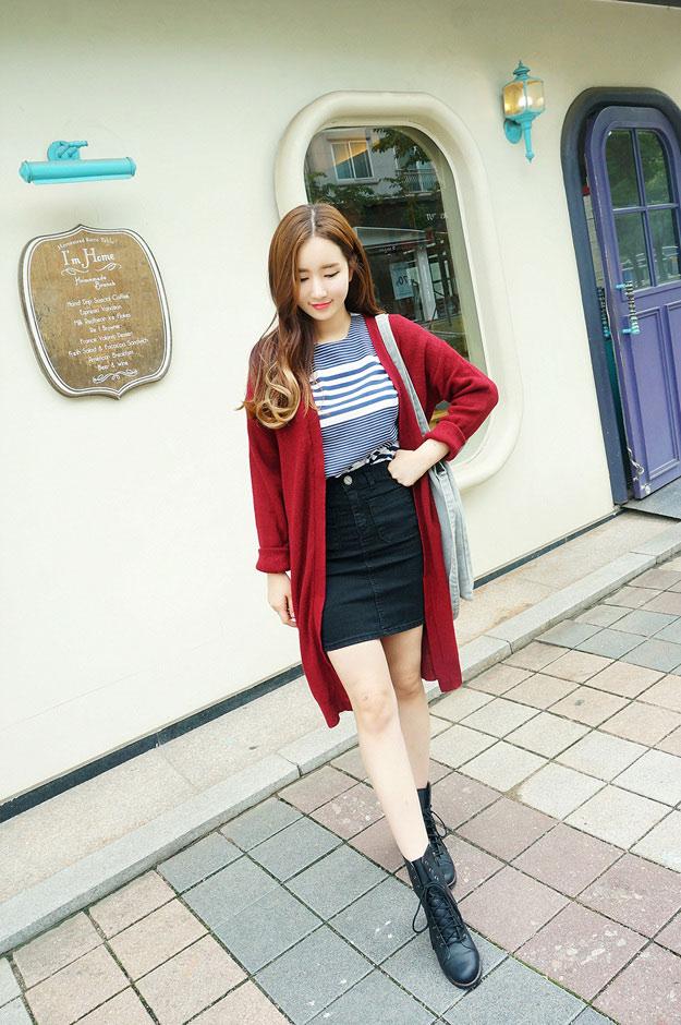 Chiêu phối đồ với chân váy ngắn mùa đông chị em không nên bỏ lỡ-5