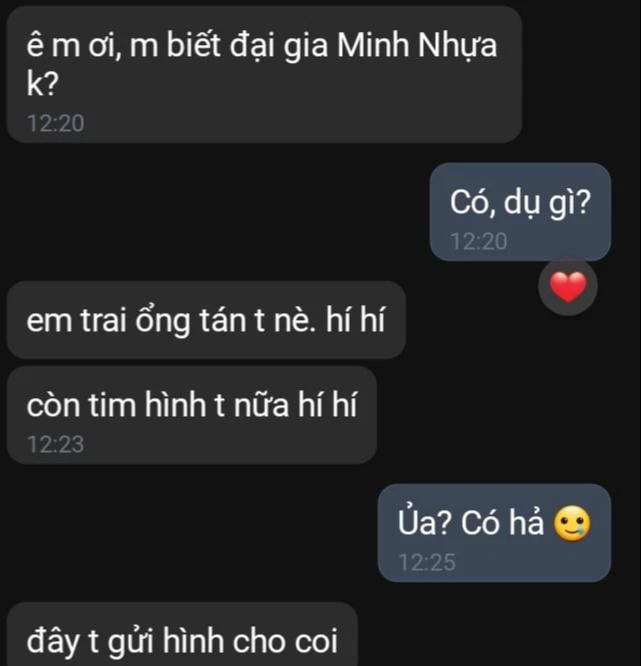 Cô gái khoe được em trai Minh Nhựa tán, danh tính mới sốc-1