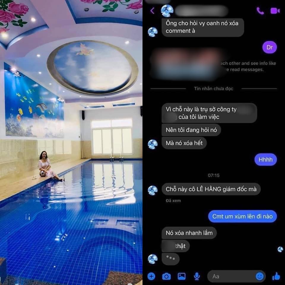 Sự thật Vy Oanh chôm ảnh công ty người khác làm biệt thự nhà mình-2