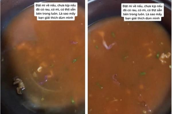 Mổ bụng gà, cô nàng hốt hoảng khi thấy nội tạng đột biến-5