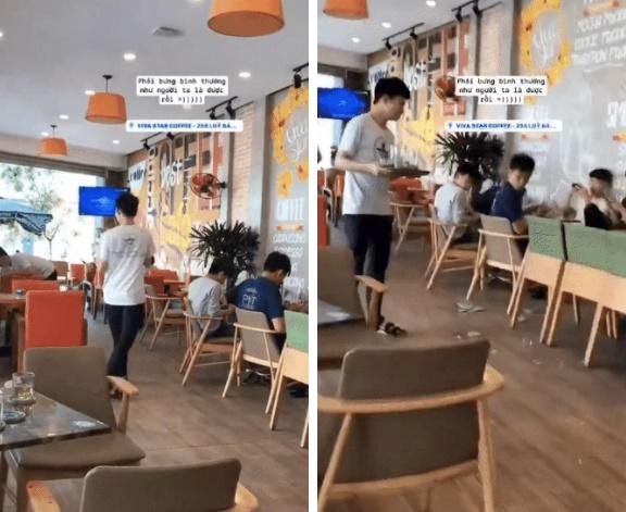 Vừa bưng đồ vừa ưỡn ẹo, thanh niên khiến cả cõi mạng cười té xỉu-1