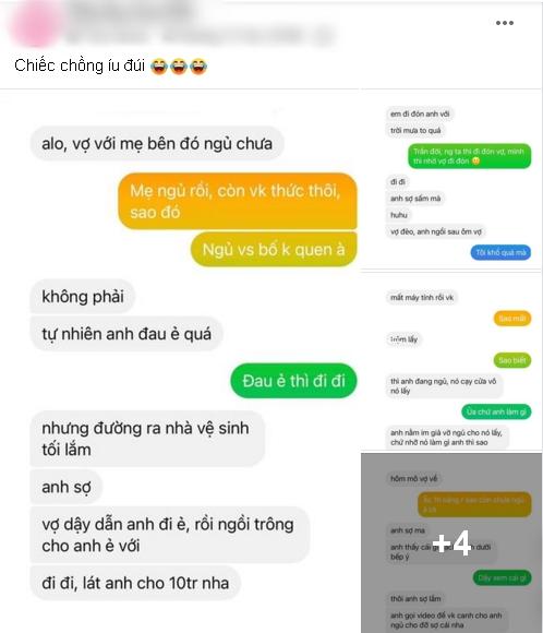 Khi bạn sở hữu ông chồng yếu đuối nhưng lại thích tấu hài-1