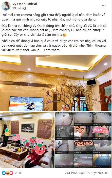 Vy Oanh show ảnh biệt thự, camera soi từng góc khẳng định chính chủ-2
