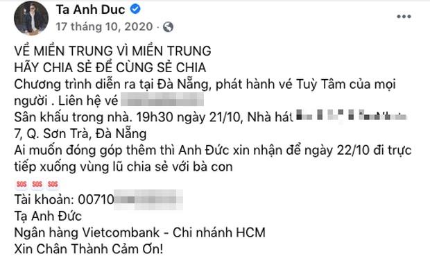 Rộ tin Anh Đức xóa bài kêu gọi từ thiện, thực hư ra sao?-5
