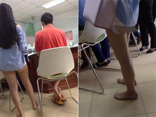 Gái xinh lĩnh đủ gạch đá vì mốt quần không che nổi bàn tọa-5