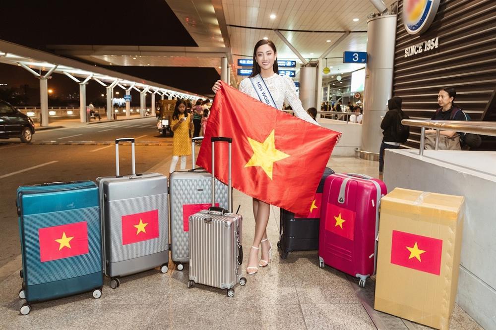 Hoa hậu Việt vác hành lý đi thi: Người cần 200kg, cô 5 vali là đủ-7