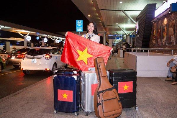 Hoa hậu Việt vác hành lý đi thi: Người cần 200kg, cô 5 vali là đủ-1