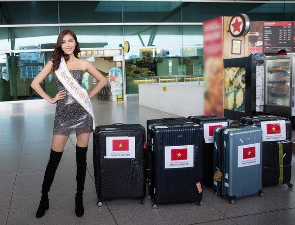 Hoa hậu Việt vác hành lý đi thi: Người cần 200kg, cô 5 vali là đủ-4