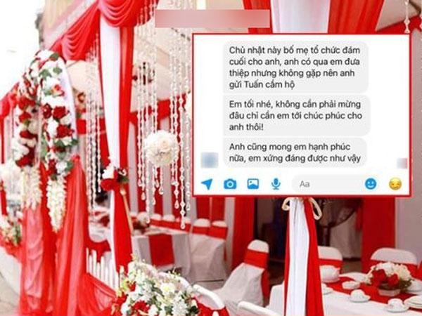 Đợi bạn trai du học 3 năm, khi trở về bạn trơ trẽn đưa thiệp cưới-1