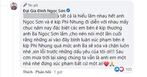 Ngọc Sơn nói gì khi bị nghi quản lý Phi Nhung gài bẫy?-3