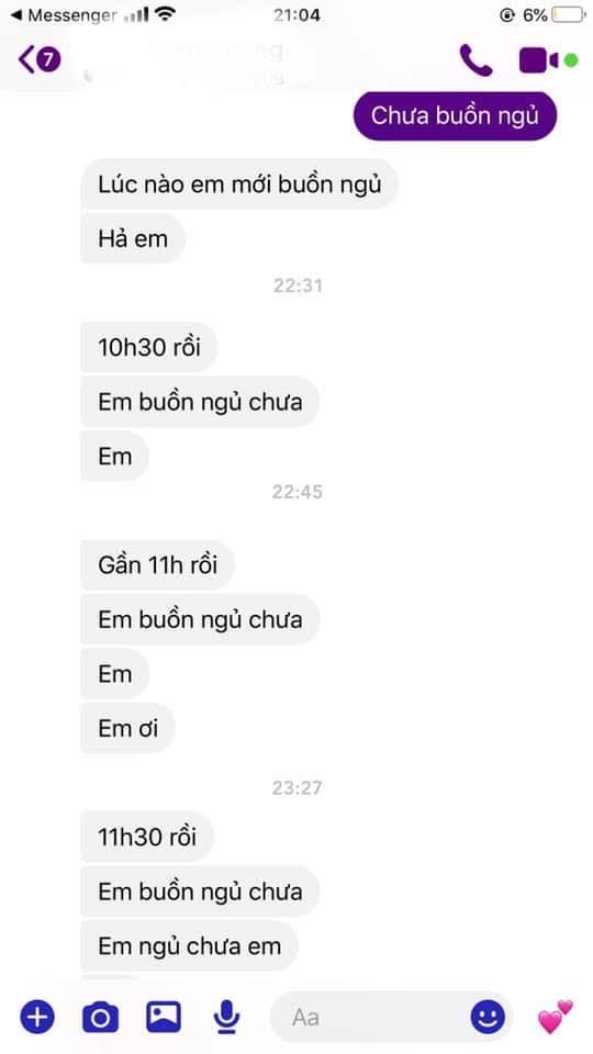 Tán gái vạn năm hỏi 1 câu đòi crush đáp lại á, còn lâu!-2