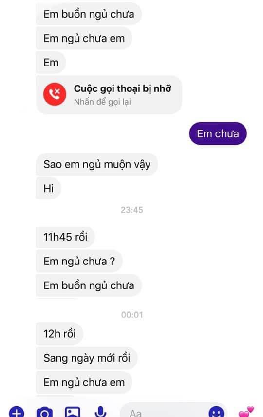 Tán gái vạn năm hỏi 1 câu đòi crush đáp lại á, còn lâu!-3
