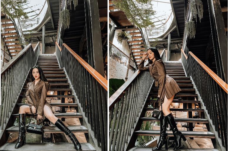 Style đời thường sexy của cô bán quạt Phố Trong Làng hot nhất TikTok-8