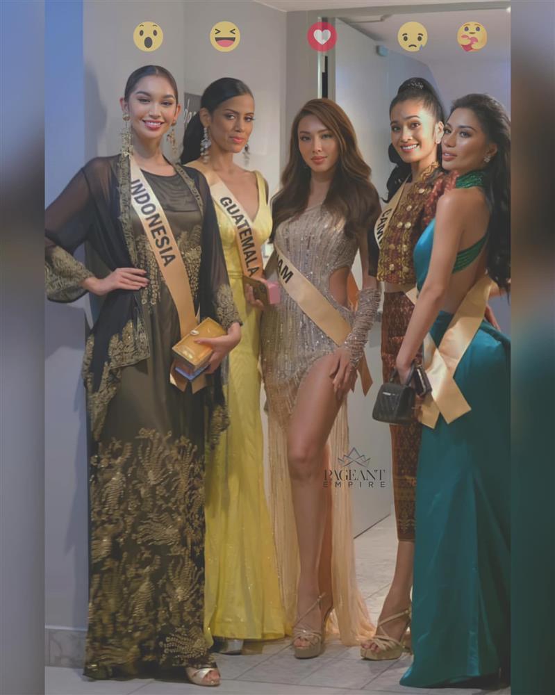 Nhanh như chớp, Thùy Tiên có ảnh với chủ tịch Miss Grand-2