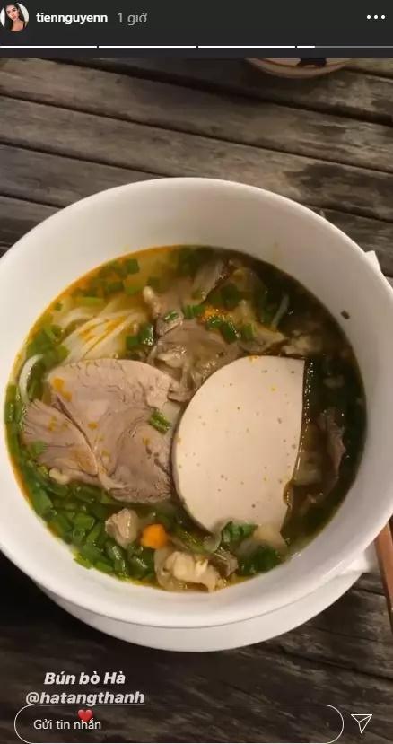 Tiên Nguyễn khoe bữa ăn tối, khác xa cuộc sống rich kid-4