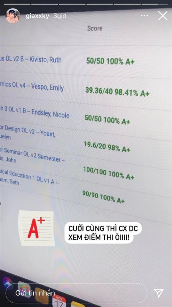 Bận bịu làm rich kid, fanboy của Ngọc Trinh học hành siêu khủng-1