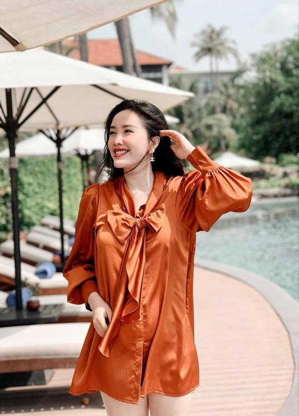 Bảo Thy lộ diện sau sinh, gương mặt còn sưng gây chú ý-5