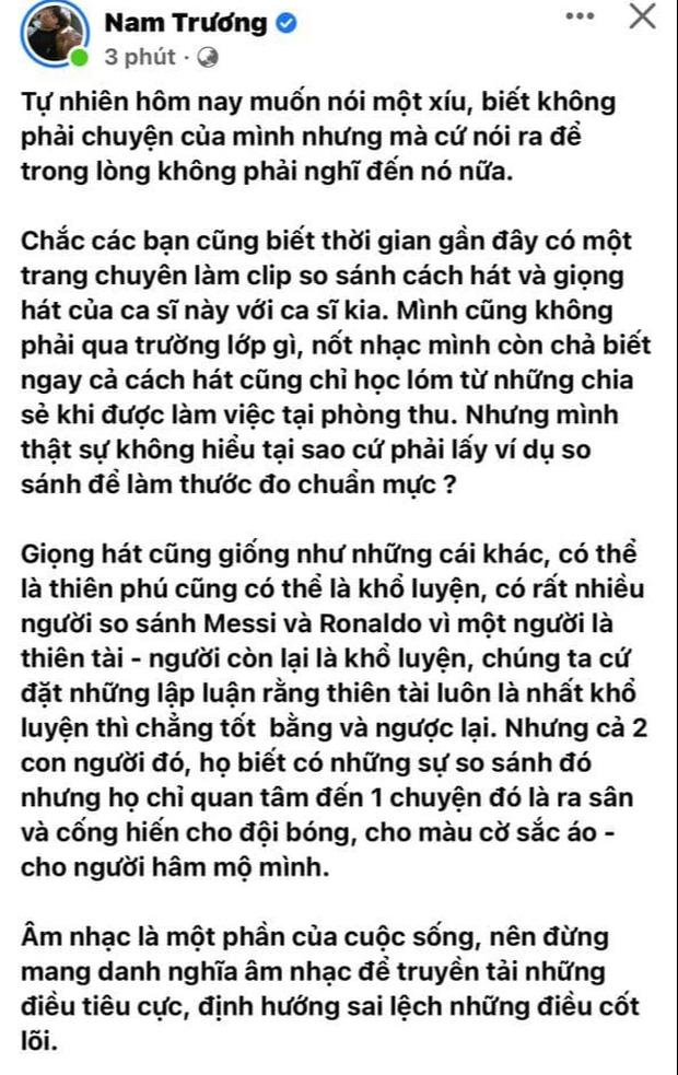 So sánh giọng hát giữa các ca sĩ là sự hạ bệ công khai-1