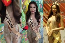 SỐC: Thùy Tiên mặc váy ngắn hở như Can Lộ Lộ tại Miss Grand