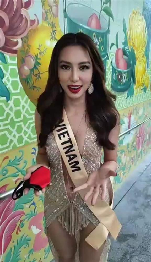 SỐC: Thùy Tiên mặc váy ngắn hở như Can Lộ Lộ tại Miss Grand-3