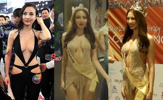 SỐC: Thùy Tiên mặc váy ngắn hở như Can Lộ Lộ tại Miss Grand-7