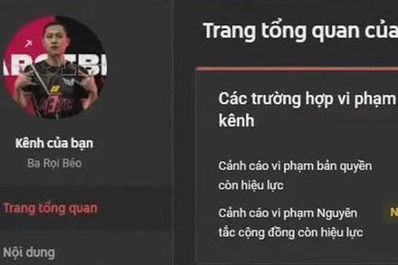 Hết hạn 'gỡ gậy', Thầy giáo Ba chính thức bị bốc hơi kênh YouTube