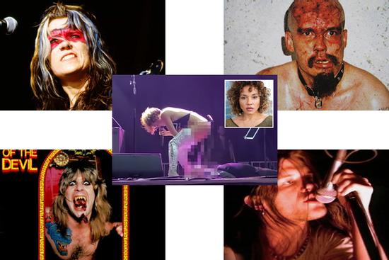 Những nghệ sĩ thích ném phân, quăng tampon đầy máu vào khán giả!