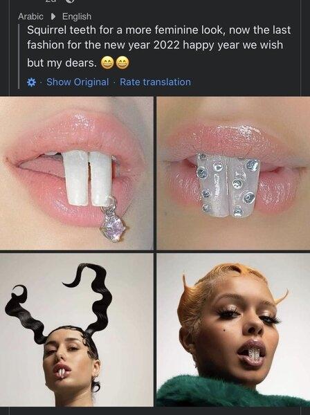 Trào lưu răng vẩu ăn đu đủ không cần thìa thành trend 2022?-4