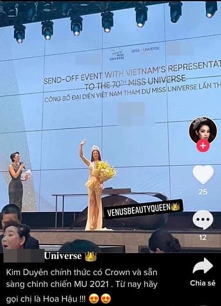 HOT: Kim Duyên được phong hậu trước ngày thi Miss Universe?-2