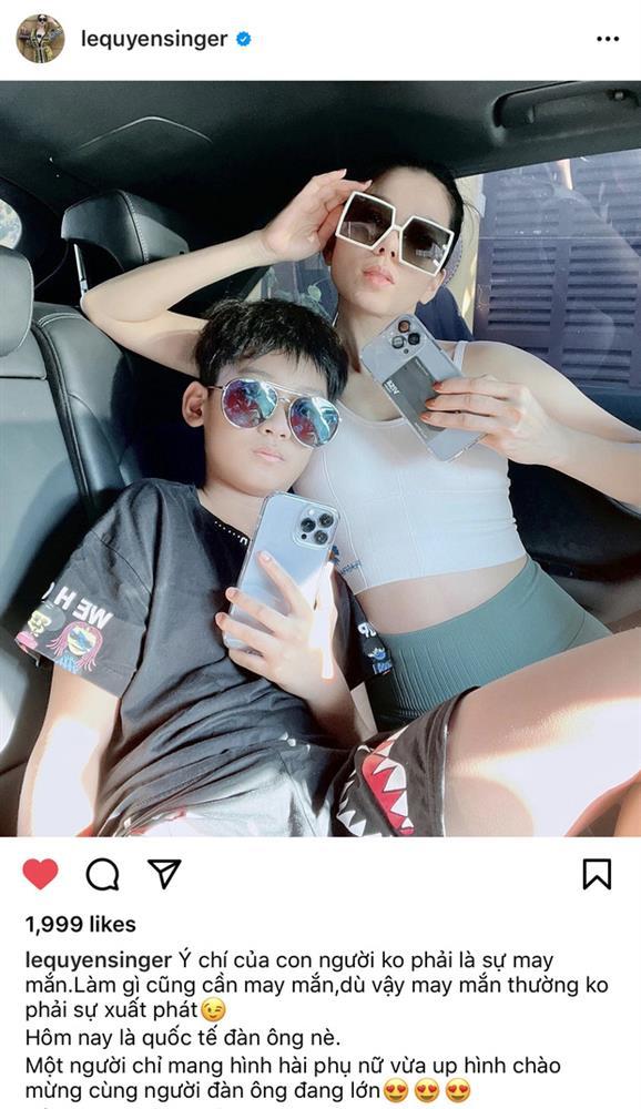 Lệ Quyên mạnh tay chi hơn 30 triệu làm 1 điều cho quý tử-1