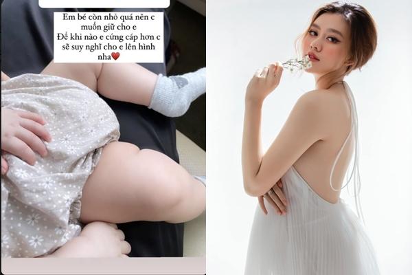 Cận cảnh nhan sắc Á hậu Tường San sau sinh con đầu lòng-12