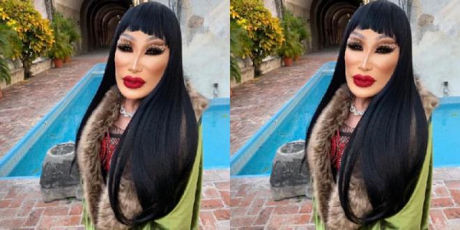 Thảm họa thẩm mỹ 68 tuổi gây sốc vì mặc phản cảm, nhìn như nhát ma-3