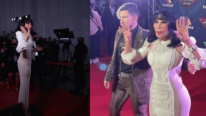 Thảm họa thẩm mỹ 68 tuổi gây sốc vì mặc phản cảm, nhìn như nhát ma-4