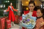 Đỗ Thị Hà đẹp lộng lẫy, khóc trước giờ lên đường thi Miss World