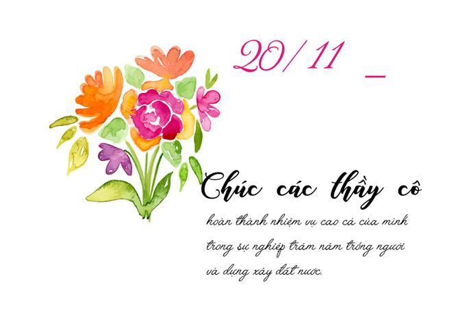 Lời chúc ngày 20/11 hay và ý nghĩa dành tặng thầy cô-2