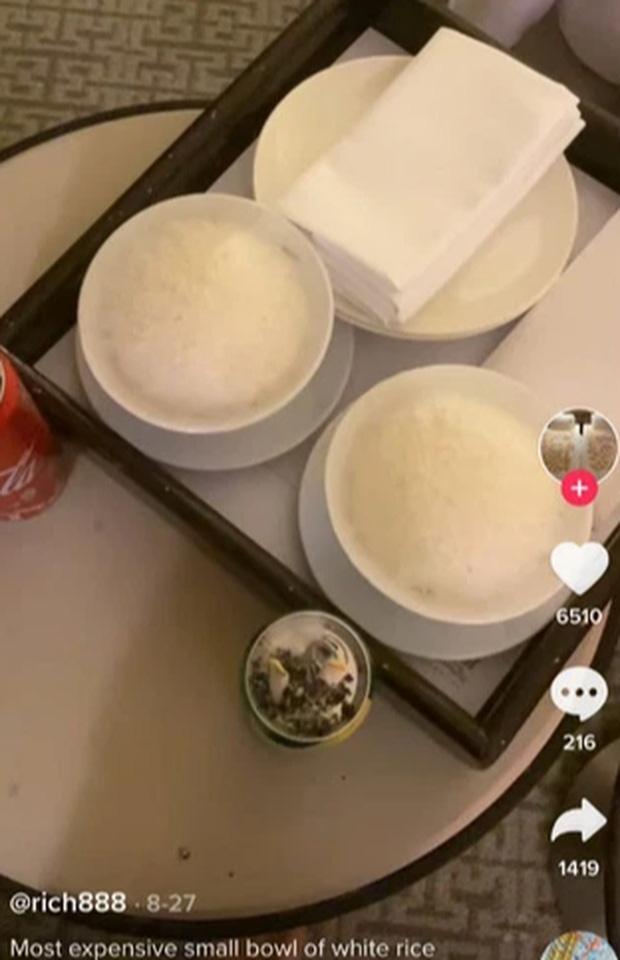 Hóa đơn cho 2 bát cơm trắng trong khách sạn khiến ai nấy khóc thét-1