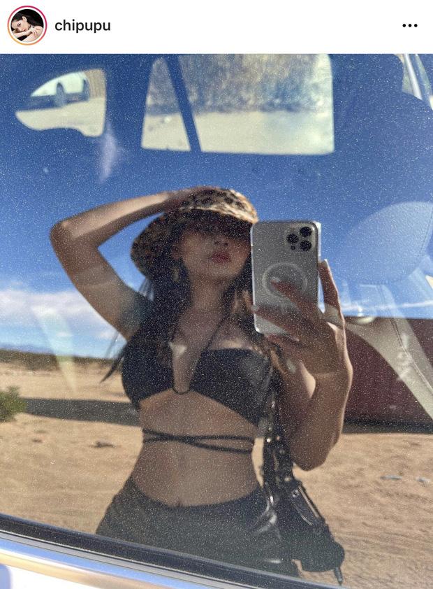 Chi Pu cực gắt ở Mỹ: Bikini lộ hiểm, ảnh giường chiếu giữa bãi cát-5