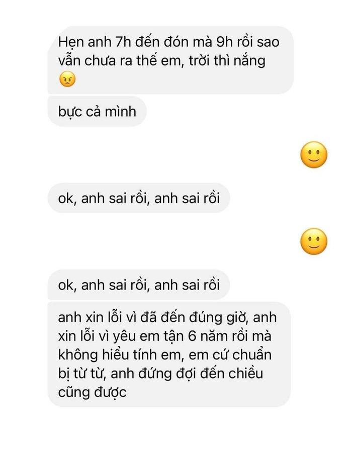 Người yêu tô trét quá lâu, nàng họ nhẹ chàng quỳ mọp xin tha-2