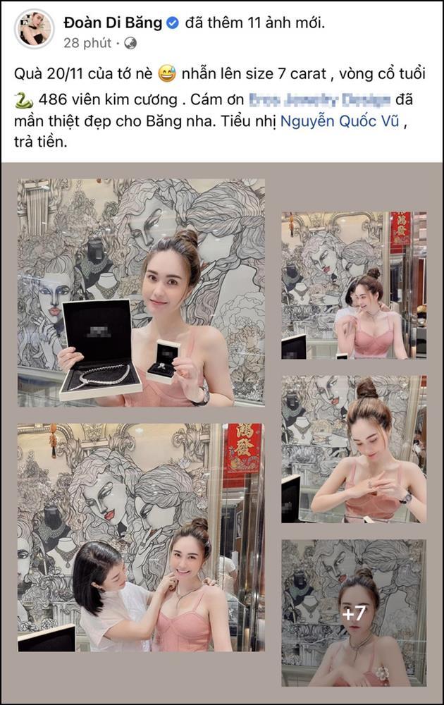 Số hưởng như Di Băng, chỉ nói chơi được chồng tặng kim cương hiếm-2