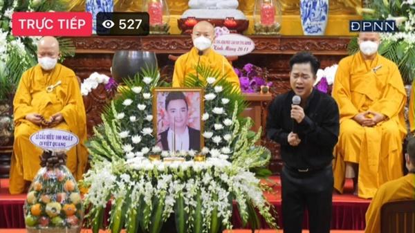 Lễ cúng 100 ngày Việt Quang: Đồng nghiệp nghẹn ngào hát tiễn-4