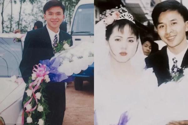 Ảnh cưới phong cách thập niên 1990 để con cùng dự đám cưới