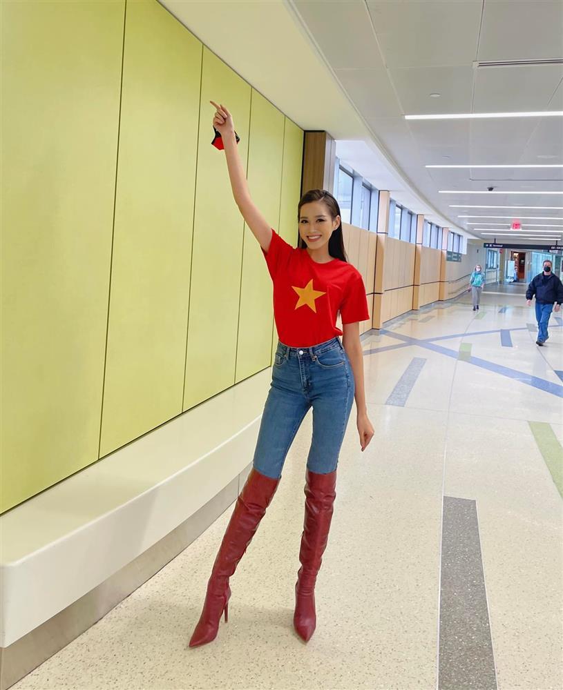 40 giờ bay ròng rã, Đỗ Thị Hà xuất hiện ra sao tại Puerto Rico?-1